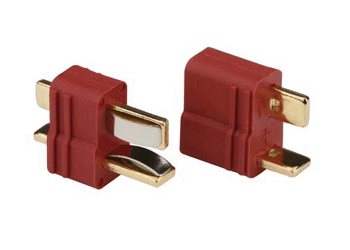 Deans connectorwith ribs