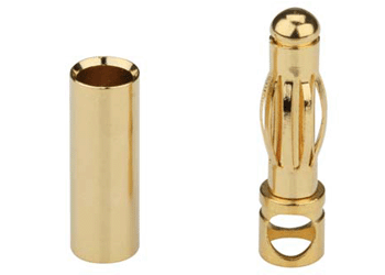 4.0mm gold plated connector