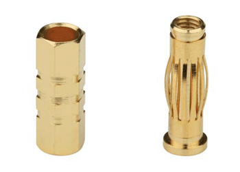 4.0mm gold plated connector