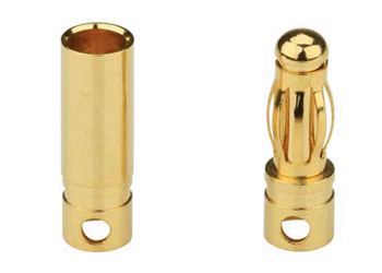 4.0mm gold plated connector