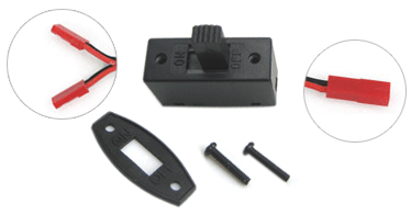 JST 1 to 2 Switch (2P wire)