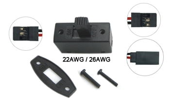 JR Switch 1 to 2 (2P wire)